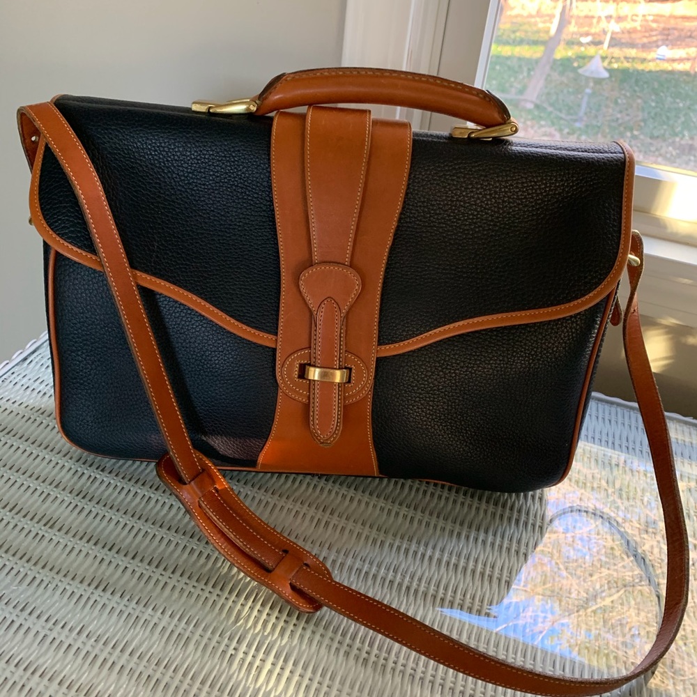 Dooney & Bourke Equestrian Vintage Briefcase